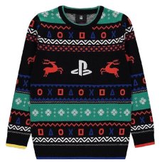 GX457: Kids Playstation Knitted Christmas Jumper ( 6-13 Years)